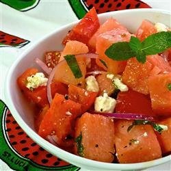 Tomato Watermelon Salad recipe