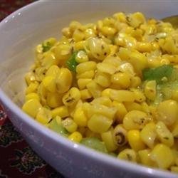 Easy Corn and Green Onion Salad recipe