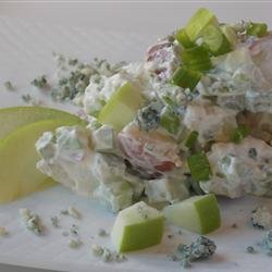 Blue Green and Red Potato Salad recipe