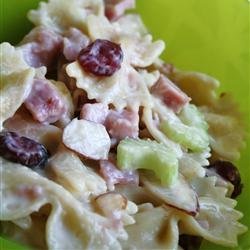 Cranberry and Almond Pasta Salad recipe