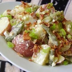 Blue Cheese and Bacon Potato Salad recipe