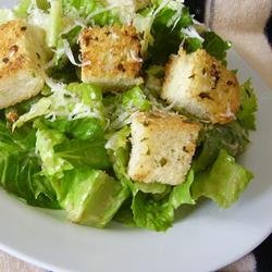 Almost Authentic Caesar Salad recipe