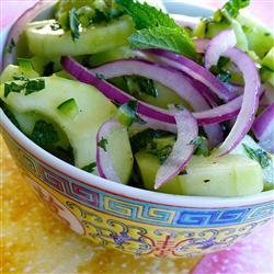 Cucumber Chili Salad recipe