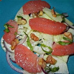 Fennel, Grapefruit, and Apple Salad recipe