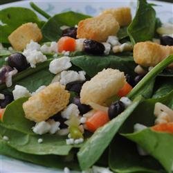 Delicious Spinach Salad recipe