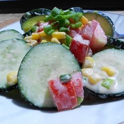 Wally's Cucumber Salad recipe