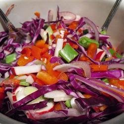Ruby's Spicy Red Salad recipe
