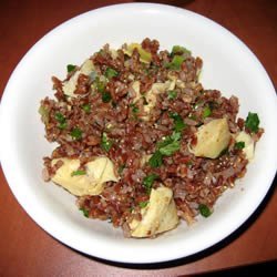 Rice Salad with Prosciutto and Artichokes recipe