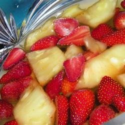 Lime Fruit Salad in a Mold recipe