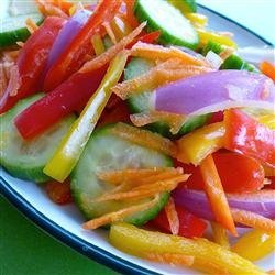 Fresh and Crisp Cucumber Salad recipe