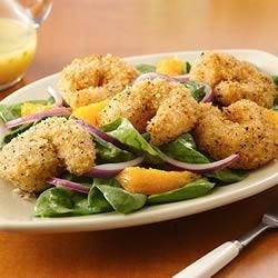 Crispy Seafood Salad with Citrus Vinaigrette recipe