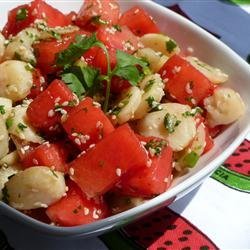 Watermelon and Sesame Seed Salad recipe