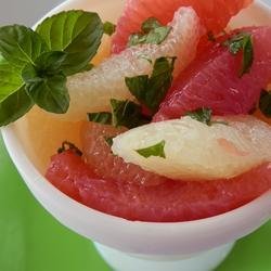Drunken Grapefruit Salad recipe