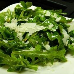 Wild Rocket (Arugula) and Parmesan Salad recipe