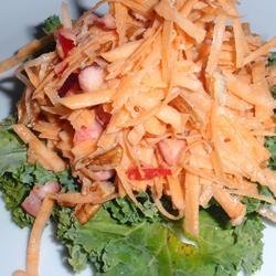 Raw Yam Salad recipe