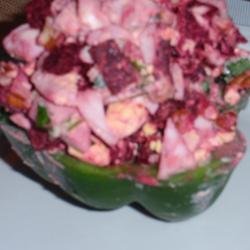 Easter Egg Salad With Beets recipe