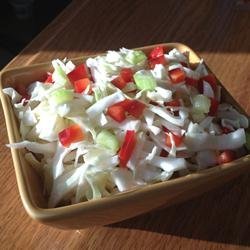 Bell Pepper-Cabbage Salad recipe
