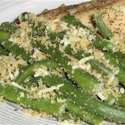 Green Beans with Bread Crumbs recipe