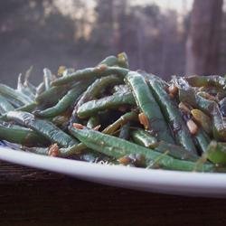 Sweet and Spicy Green Beans recipe
