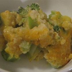 Scalloped Corn and Broccoli recipe
