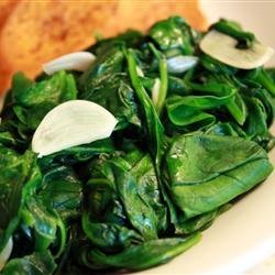 Quick and Easy Sauteed Spinach recipe