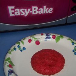 Easy Bake Oven Barbie's Pretty Pink Cake recipe