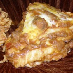 Yummy Mexican Lasagna W/ a Healthier Kick! recipe