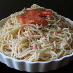 Pasta With Smoked Salmon and Cream recipe