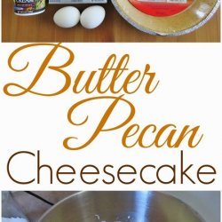 Butter Pecan Cheesecake recipe