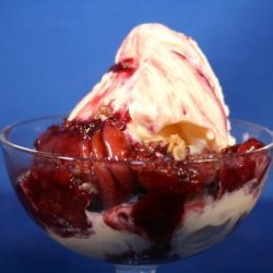 Warm Berry Topping for Ice Cream recipe