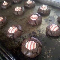 Chocolate Fudge Kiss Cookies (Cookie Mix) recipe