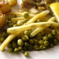 Minted Peas and Wax Beans recipe