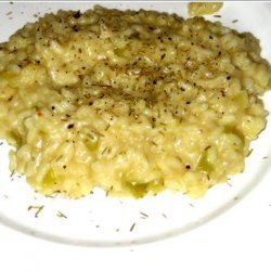 Spring Risotto With Shallots and Lemon recipe
