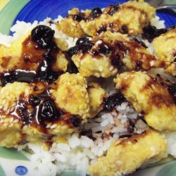 Sesame Chicken With Dipping Sauce recipe