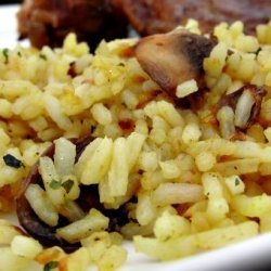 Spicy Mushroom Rice recipe