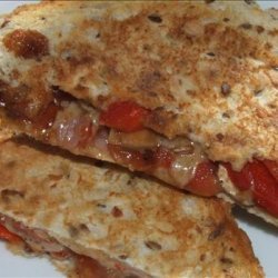Super BBQed Toasted Sandwiches recipe