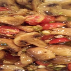 Marinated Curry Tomatoes and Mushrooms recipe