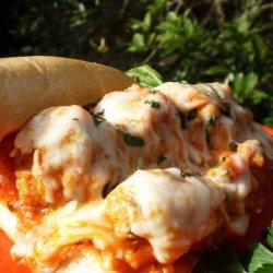 Italian Sausage Meatball Heroes recipe