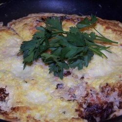 Crabmeat Frittata with Tomatoes and Herbs recipe