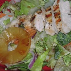Asian-Style Grilled Chicken Salad recipe