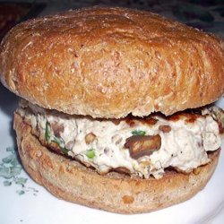 Chicken Mushroom Burgers recipe