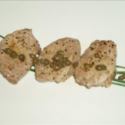 Pork Medallions With Lemon and Capers recipe