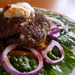 Middle Eastern Spiced Lamb Burger recipe