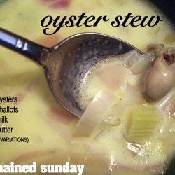 Oyster Stew recipe