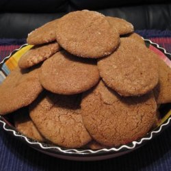 Ginger Molasses Cookies recipe