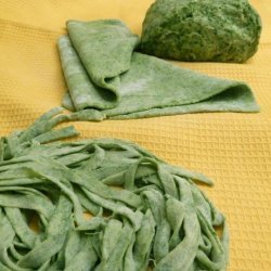 Linda's Spinach Pasta Fresca recipe
