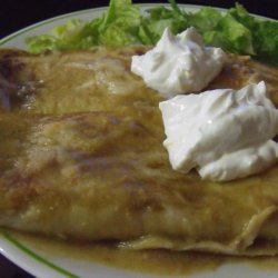 Momosita's Green Dream Enchiladas recipe