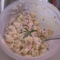 Potato Salad With Rosmary and Capers recipe