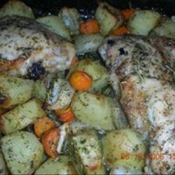Country Style Chicken and Vegetables recipe
