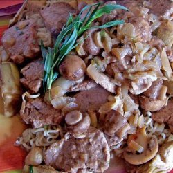 Pork with Artichokes and Mushrooms recipe